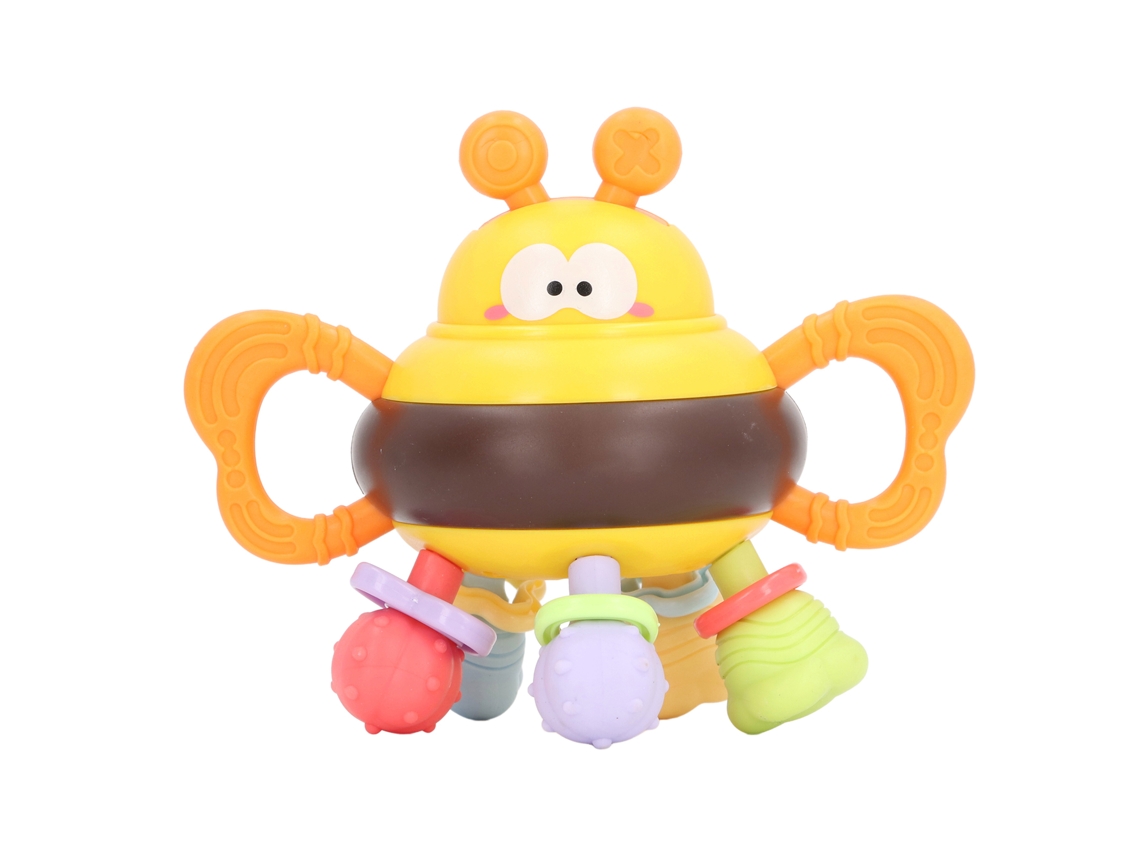 Brinquedo Chocalho Dentição Bebê 10pcs Silicone Massagem Gengivas Estímulo Sensorial