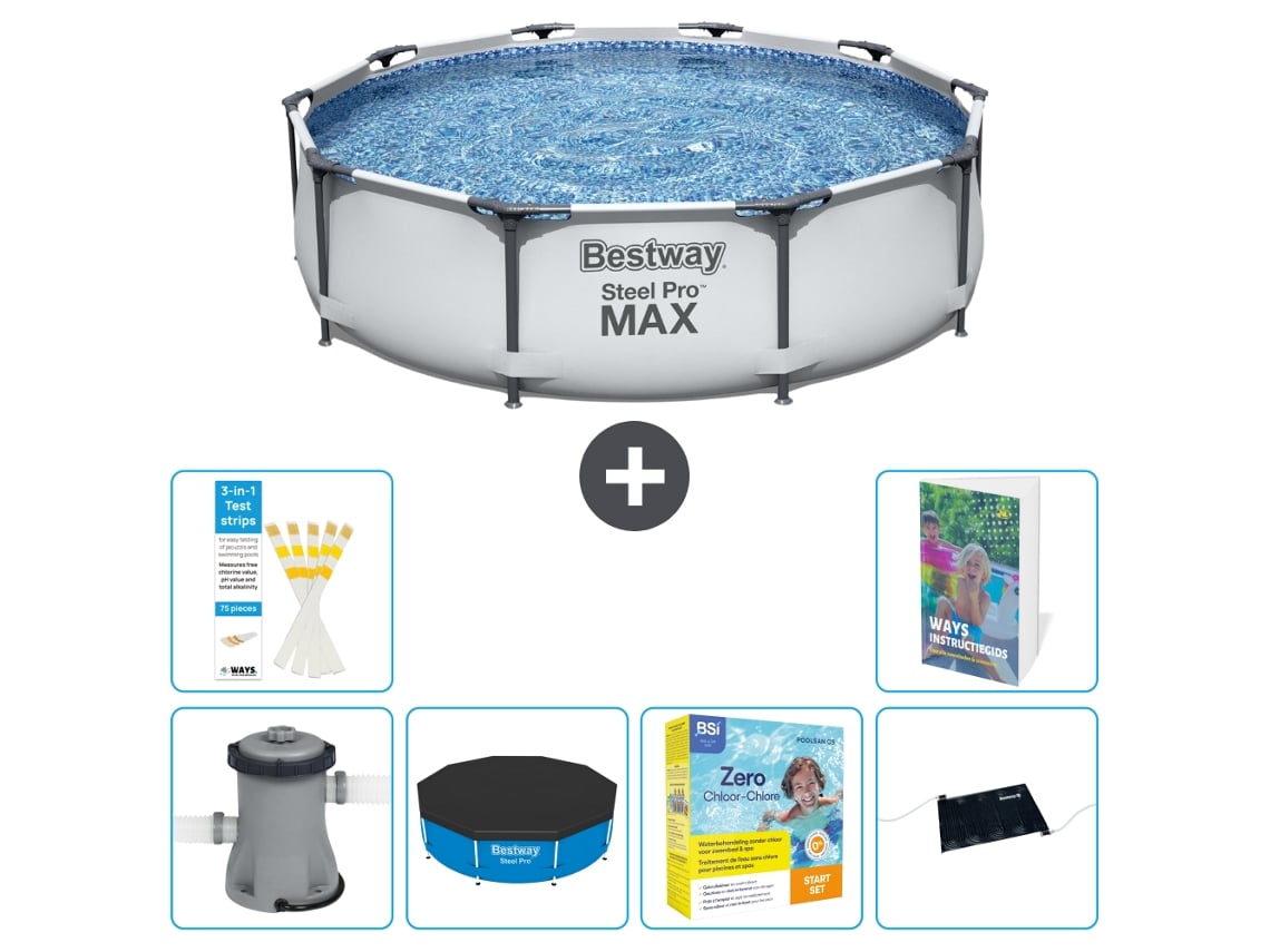 Bestway Piscina Bestway Steel Pro Max Redonda - 305x76 Cm - 7-peças S234