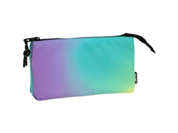Estuche MILAN Sunset 5 Compartimentos Verde 22 X 12 X 4 Cm