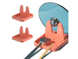 2026da-2 Reposavasos De Cocina Con Soporte Para Tapa Y Alfombrilla Anti-goteo, Utensilios De Cocina