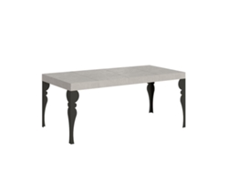 Mesa extensible Paxon Premium Cashmere 90/246x90 cm con patas antracita Itamoby