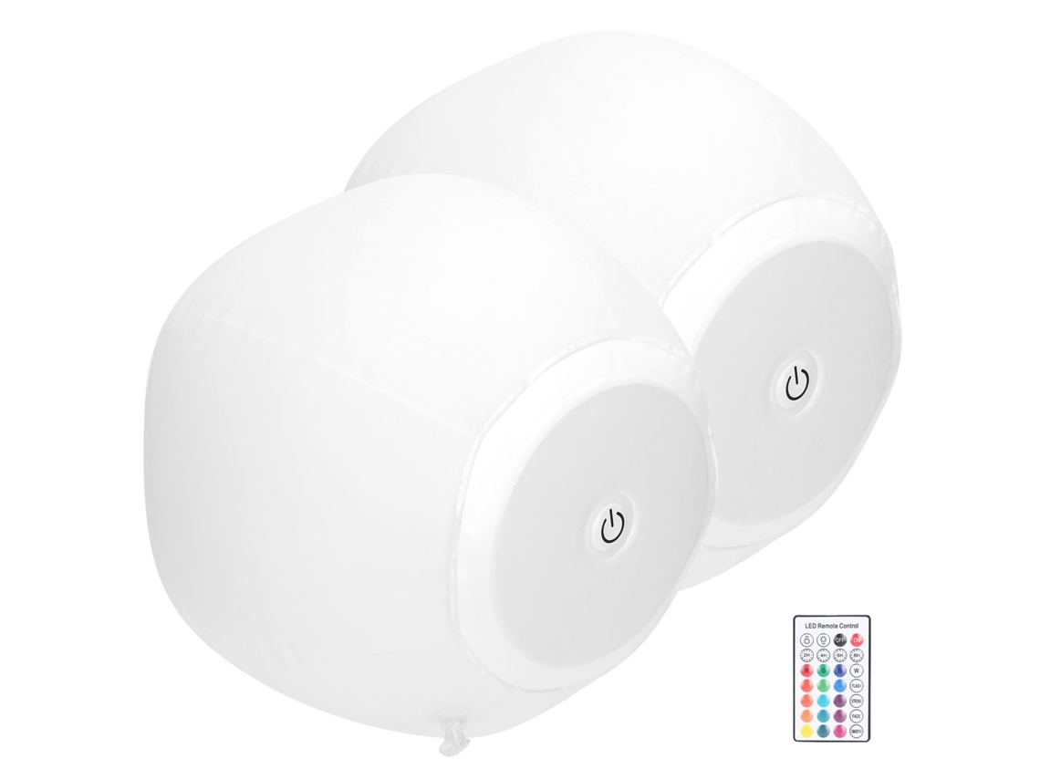 Lámpara LED solar en forma de bola (cambia de color y flota en la piscina)