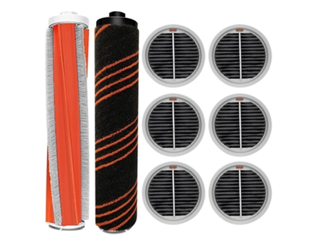 Escova rolante filtro hepa para roidmi nex aspirador de pó escova de veludo