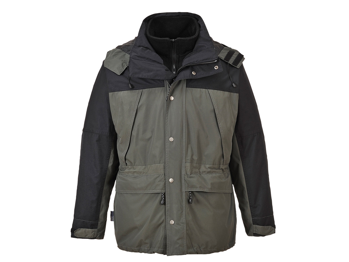 Chaqueta 3 En 1 Orkney - Impermeable Y Transpirable Rojo / Xxxl