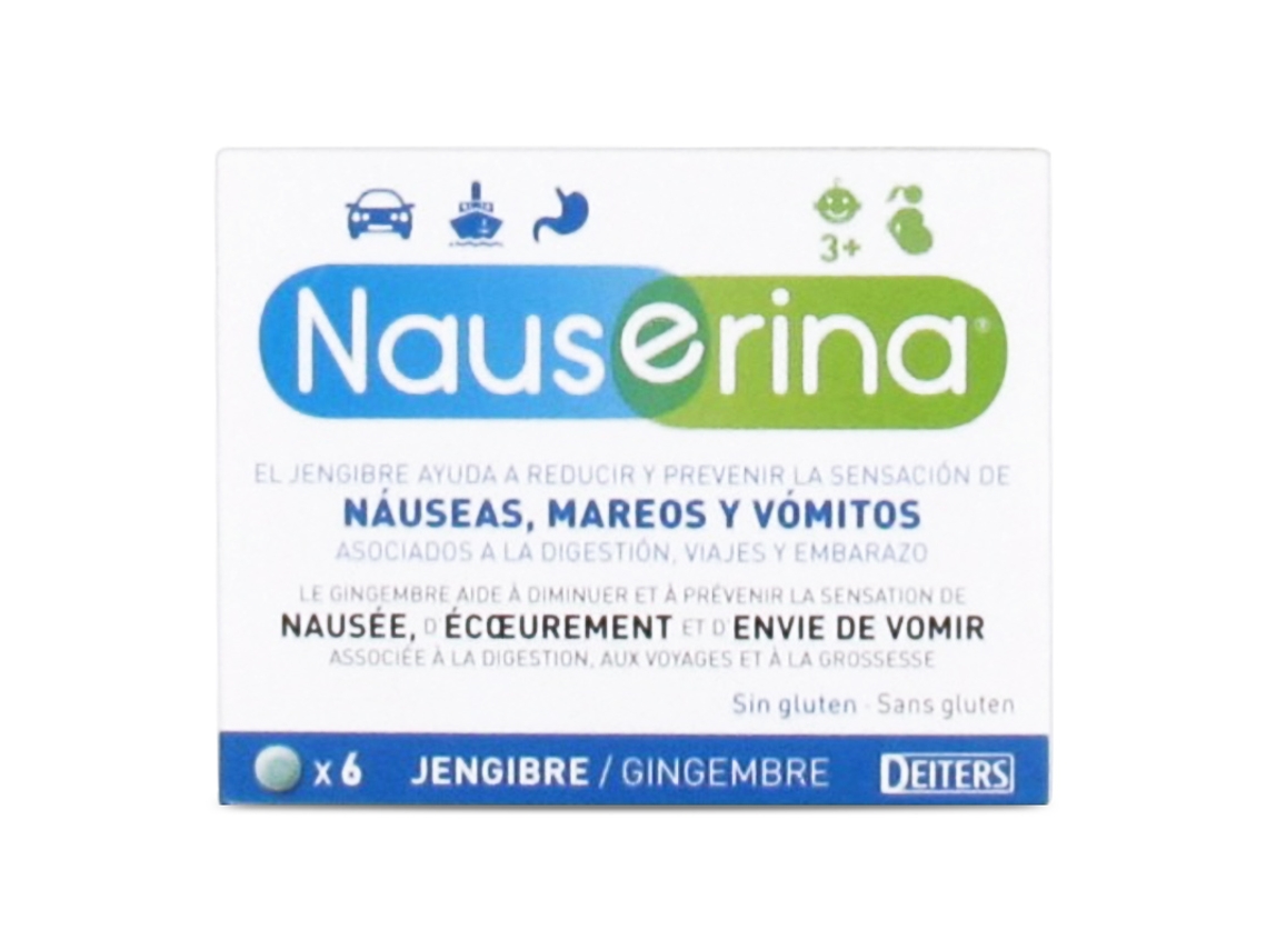 Complemento Alimentar DEITERS Nauserina 6 Comprimidos