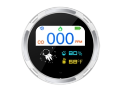 Detector De Monóxido De Carbono Portátil Con Pantalla 2.1'' Y T/h Ip65