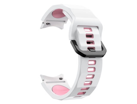 Correa de Silicona grano ondulado color dual para Samsung Galaxy Watch 4 40mm/44mm/Watch 4 Classic 42mm/46mm/Watch 5 40mm/44mm/Watch 5 Pro 45mm - b...