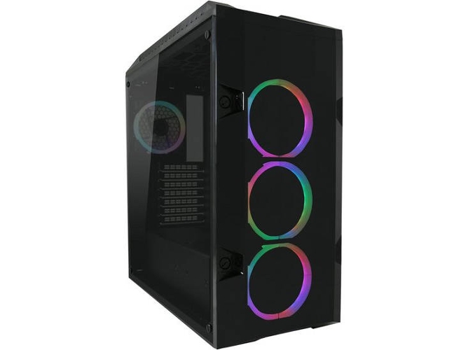 Caja PC LC-POWER 998B (ATX Mid Tower - Negro)