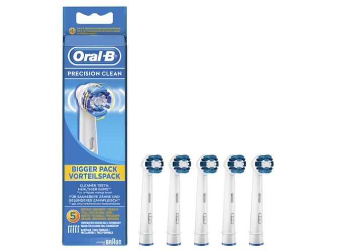 Recambio Cepillo ORAL B Precision Clean EB20-5 (5 Un)