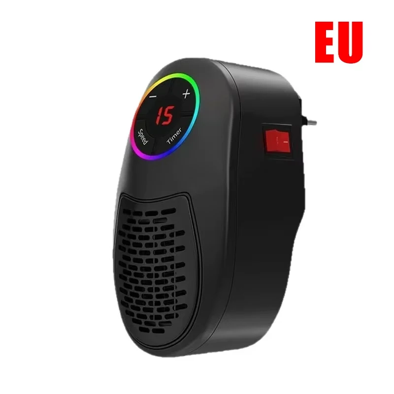 (estándar Europeo) Calentador Cerámico Ptc De Escritorio Inteligente Con Control Remoto Inteligente
