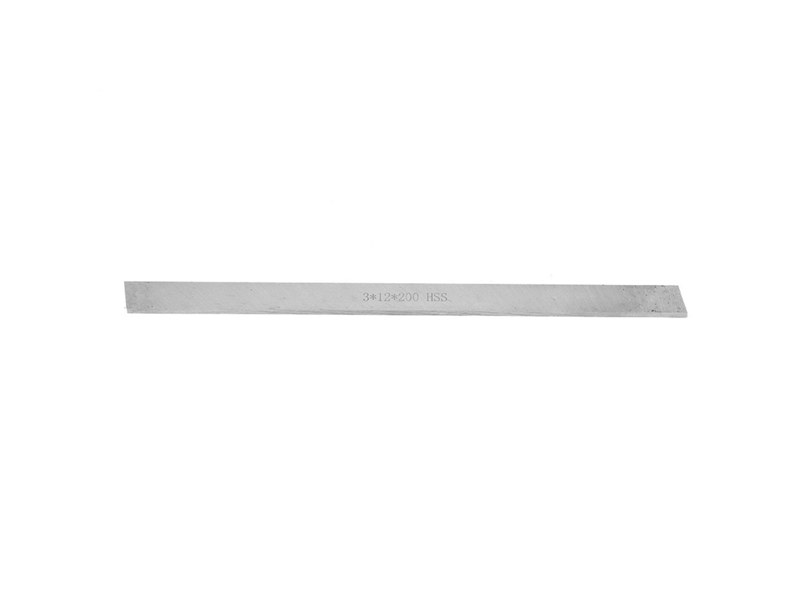 Ferramenta De Usinagem Hss Aço De Alto Desempenho Barra Quadrada Aço Branco (3*12*200mm)