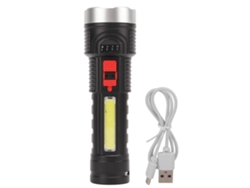 2026rebe-linterna Recargable Usb 500lm, Impermeable, Cob, Portátil, Para Camping, Senderismo Y Pesca