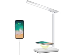 Lámpara LED con cargador inalámbrico