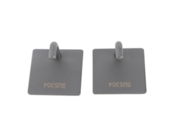 2 ganchos para toallas de baño de acero inoxidable 304, adhesivos de alta resistencia para cocina y baño.