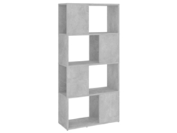 Estantería/separador 60x24x124,5 cm Gris Cemento MAISON EXCLUSIVE