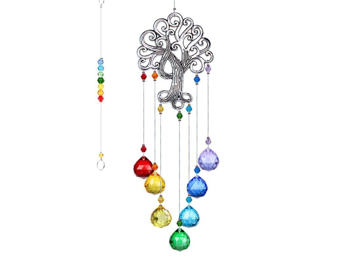 2026-ornamento Colgante De Cristal K9 Con Arcoíris, Pendiente Prisma Para Chakra Y Regalo