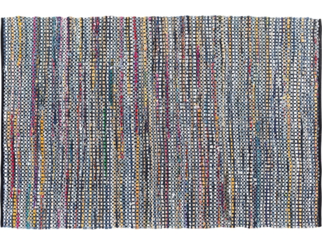 Alfombra de algodón multicolor 140 x 200 cm BELIANI Alanya