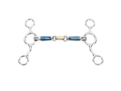 Mordaza De Hierro Inoxidable Para Caballo Snaffle Profesional Equina