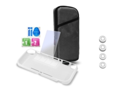 Kit 7 en 1 para Switch Lite, incluye Almacenamiento y 4 Protectores de Pantalla (Compatible) KOFIHETY
