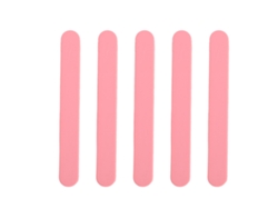 5 palitos de silicona para depilación con cera rosa