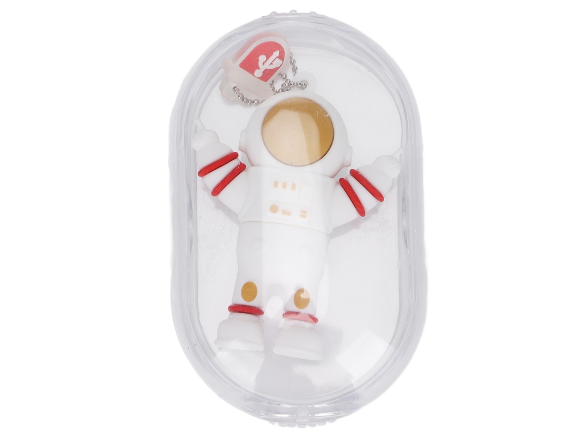 Unidad Flash Usb Astronauta 64gb Usb2.0 Resistente A Choques Y Humedad Plug And Play Memoria Thumb Stick