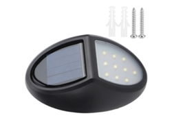 Rebe-lámpara De Pared Solar Resistente Al Agua Con 10 Chips Led Para Exterior Jardín Patio Balcón Iluminación