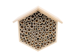 Casa Hexagonal De Madera Para Abejas/caseta De Jardín Que Atrae A Las Abejas Polinizadoras Y Aumenta La Productividad.