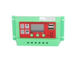 2026dz-regulador De Carga Solar Pwm Con Lcd Para Hogar Inteligente 12v 24v 30a