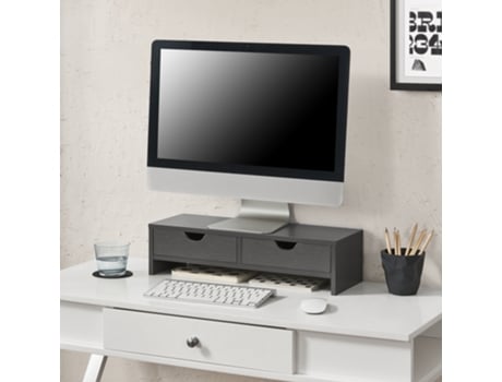 Mueble de TV [EN.CASA] (Aglomerado - Gris - 50 x 18 x 13 cm)