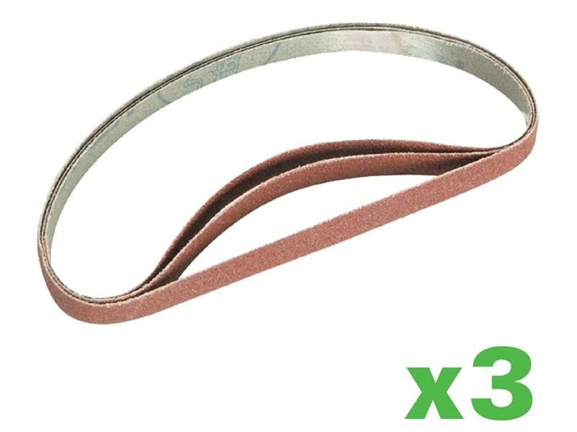 Evo 677563 Pack 3 Lijas De Banda K120 - File Sander