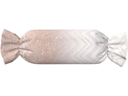 Almohada Cilíndrica Forma Caramelo Felpa Poliéster Espuma Viscoelástica Resistentes Ajustable Fácil Soporte