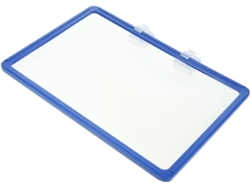 Soporte Magnético Adhesivo Azul Para Carteles, Fabricado En Pp Y Pvc, Multiusos Y Portátil.