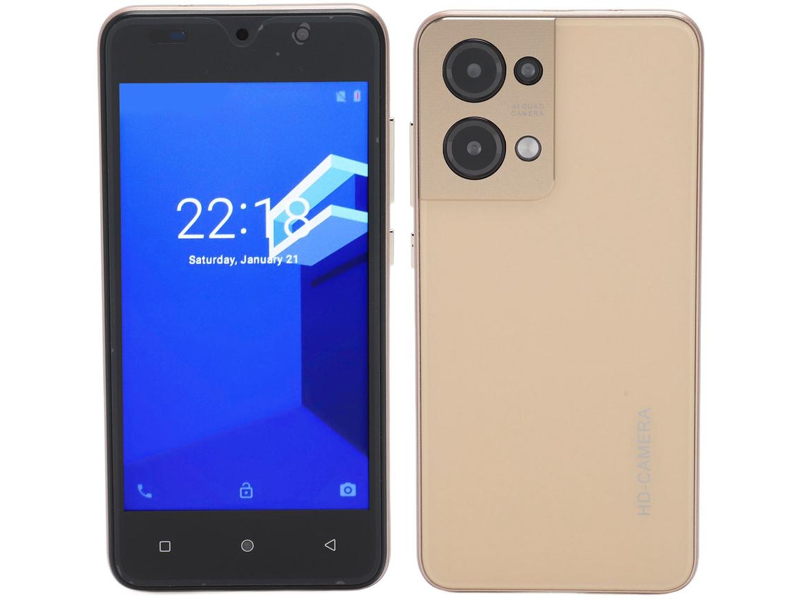 Smartphone YIZHOOD Rino9 3G Android 12.0 (5.0Inch - 4GB - 32GB - Oro)