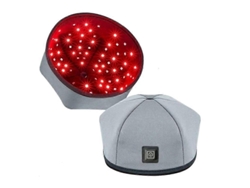 Terapia de luz infrarroja cercana con LED rojo para la caída del cabello, gorro para aliviar el dolor y estimular el crecimiento del cabello
