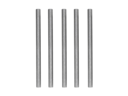 2026velora-5 Piezas Tornillo hexagonal de barra larga de acero inoxidable para Gobilda Diámetro 12 mm 4102-0012-0080 Piezas de robot
