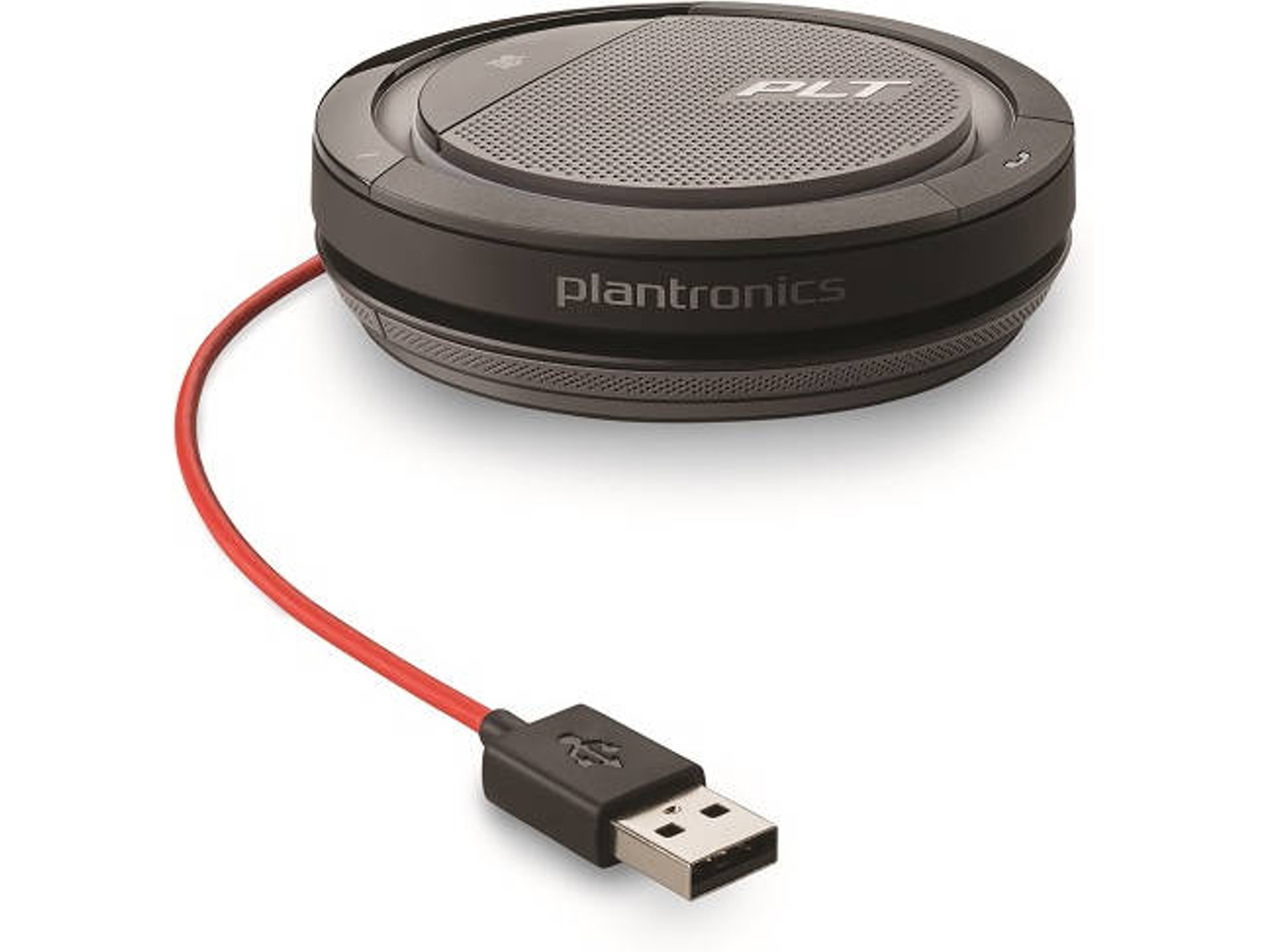 Teléfono fijo de conferencia PLANTRONICS Calisto 3200 negro, rojo