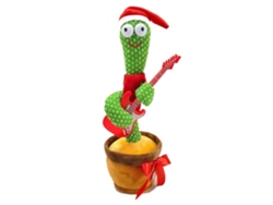 Juguete de cactus de canto y baile de Navidad, juguetes de bebé de cactus de baile, juguete de imitación de cactus de baile, guitarra