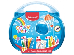 Mala Maped Kit Colorir 23 Pzas