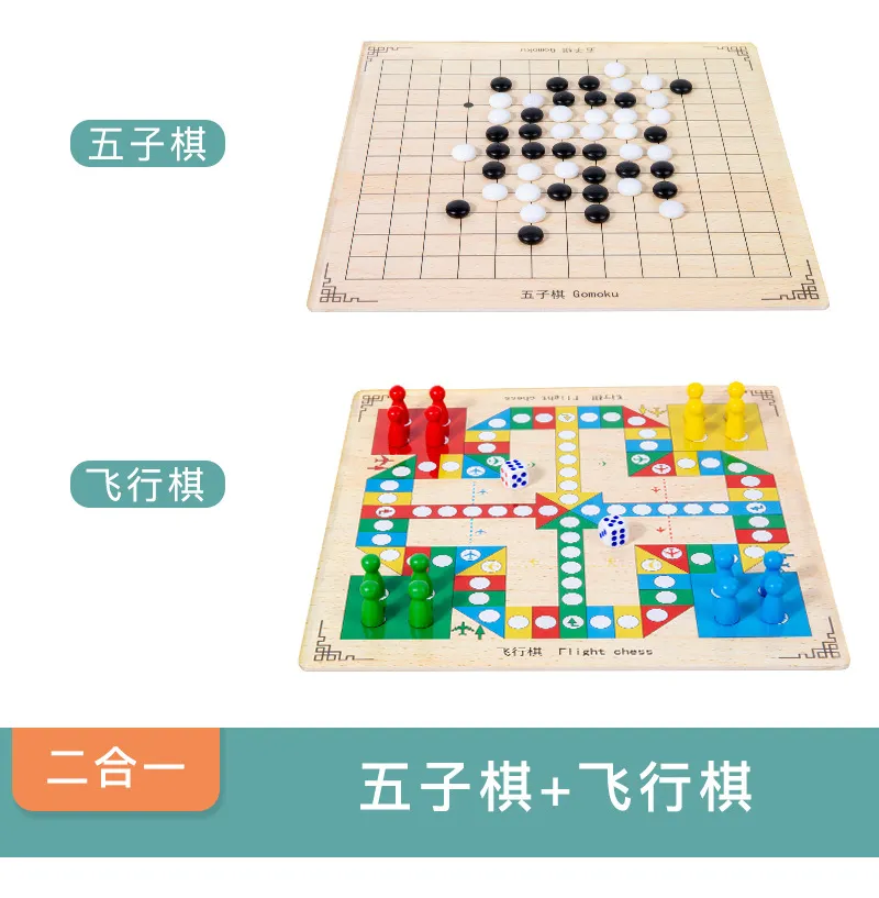Backgammon Flying Chess (mesa) slowmoose (caja de papel kraft)