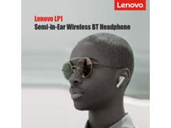 Lenovo Livepods Lp1 Fones De Ouvido Tws Sem Fio Bt 5.0 Estéreo Controle Táctil Ipx4 Redução De Ruído Com Microfone