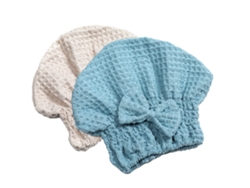 Toalla Kofihety Gorro Secado Lazo Super Azul (25x20x5cm)