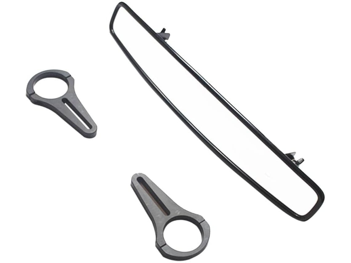 Espejo Retrovisor De Carreras Gran Angular Harilla Para Atv/utv Con Abrazadera 1,75". Seguridad Fácil Ajuste