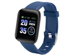 Relógio Inteligente 116 Plus Tela 1.3 Polegadas Tft Ip67 À Prova D'água Bluetooth Notificações Esportivo Azul