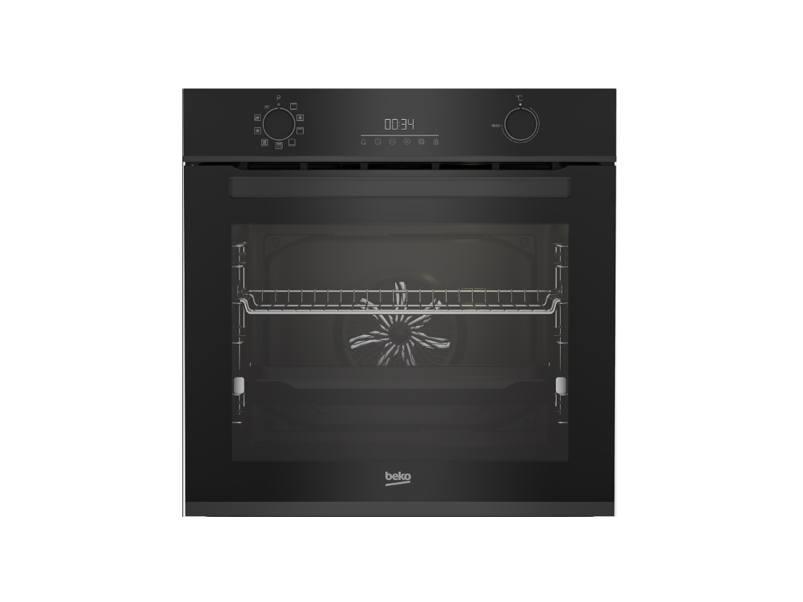 Horno empotrado 72l 60cm con pirólisis negra. BBIM13300DXPSE-1 - BEKO