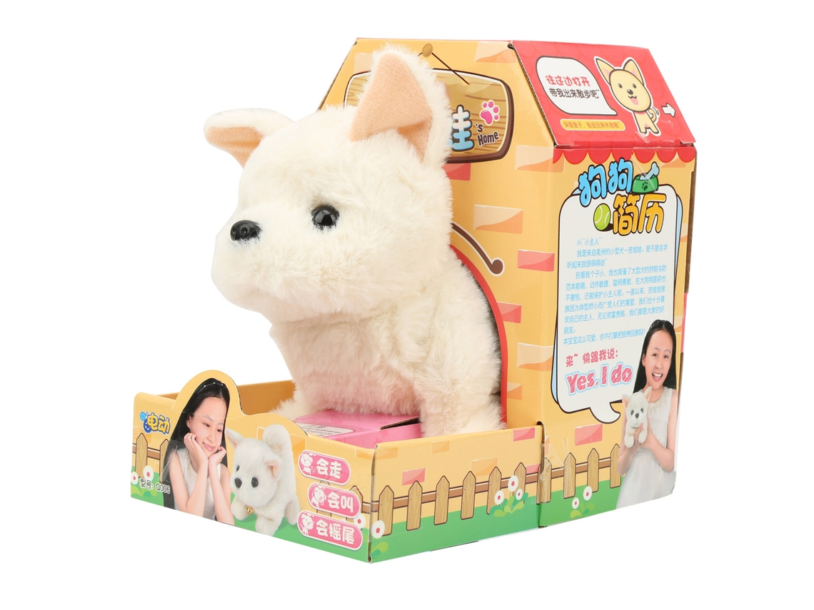-perro De Peluche Eléctrico Simulado Multifuncional Juguete Adorable Regalo Decoración Para Niñas Bebés