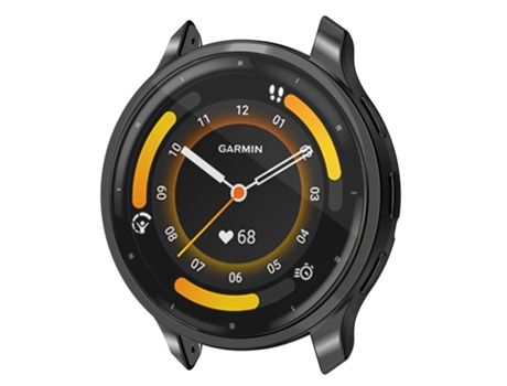 Funda protectora para reloj Garmin Venu 3S TPU con todo incluido (negro)