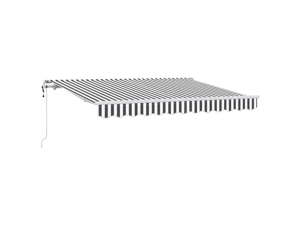 Maison Exclusive - Toldo Retráctil Antracita 350 X 200 Cm Tela