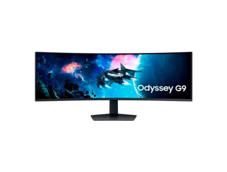 Monitor Curvo SAMSUNG Odyssey G9 G95C 49” Va Dqhd Oled 240Hz Preto