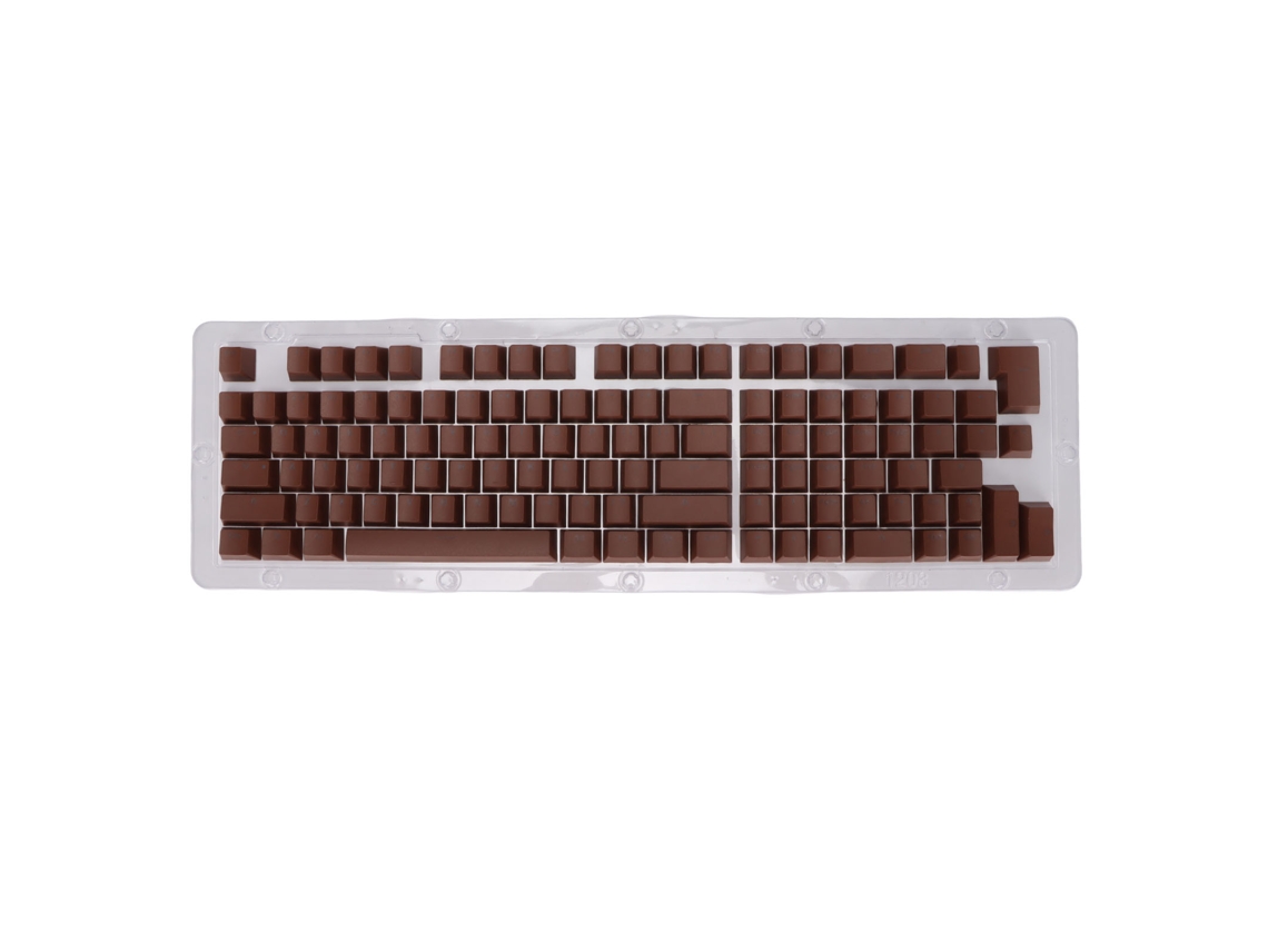 Keycaps De Teclado Mecânico 114 Chaves Pbt Oem Translúcido Com Injeção De Duas Cores Para Iluminação
