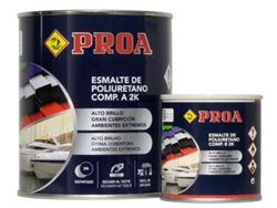 ESMALTE POLIURETANO DOS COMPONENTES BRILLANTE Excelente adherencia para pintar sobre hierro, fibra, cristal Azul Piscinas 11,5L